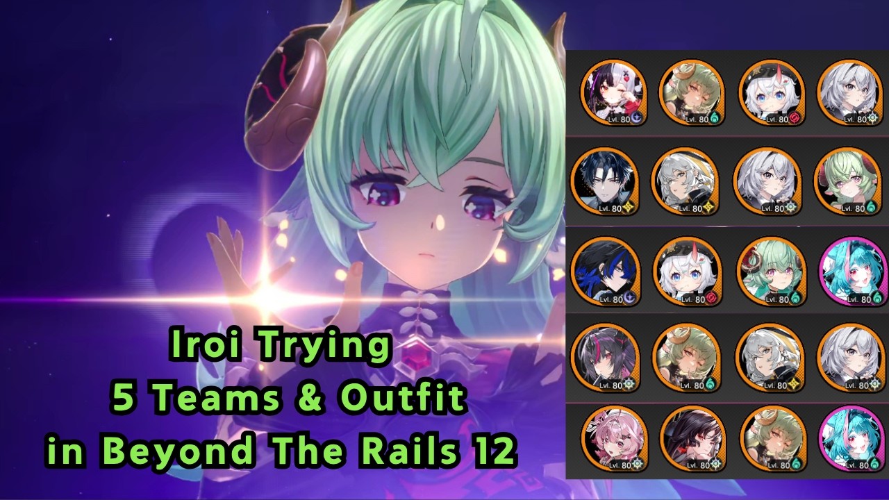 NTE Iroi A0T1 Trying 5 Teams & Skin Showcase in Beyond The Rails 12th & I Give Rating