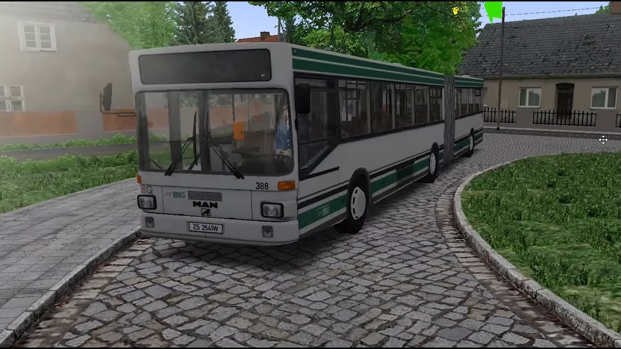 OMSI 2 488 Ostrow➡️Przesocin 1/2 | MAN SG 292 | Fikcyjny Szczecin🇵🇱