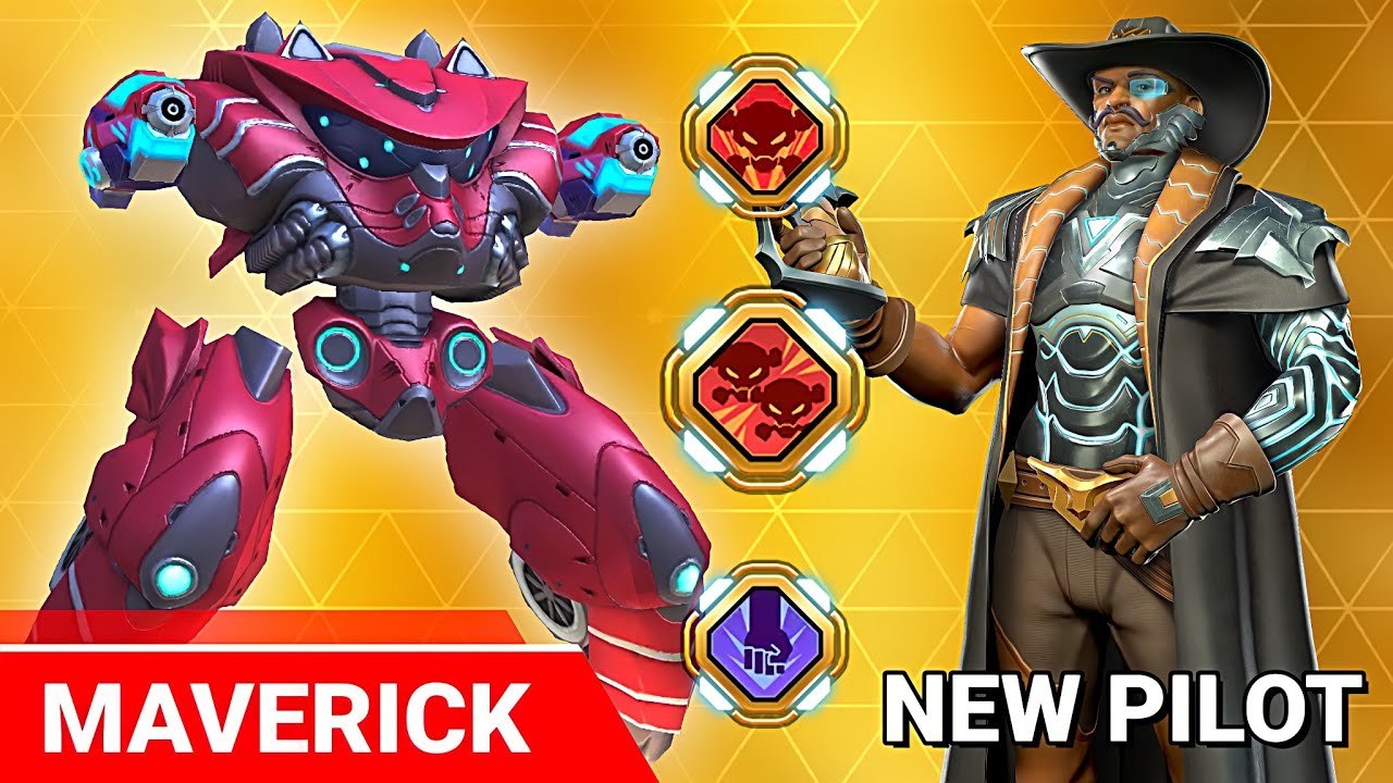 New Pilot - Maverick - Redox with Railgun - Mech Arena