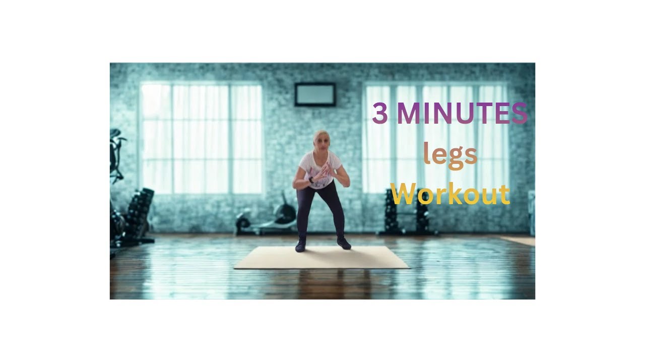 3 minutes leg workout 