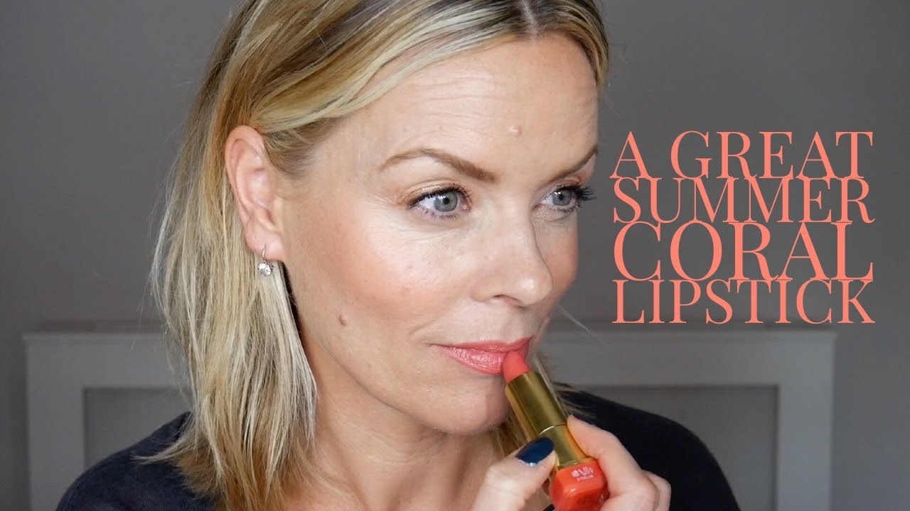 A great summer Coral lipstick