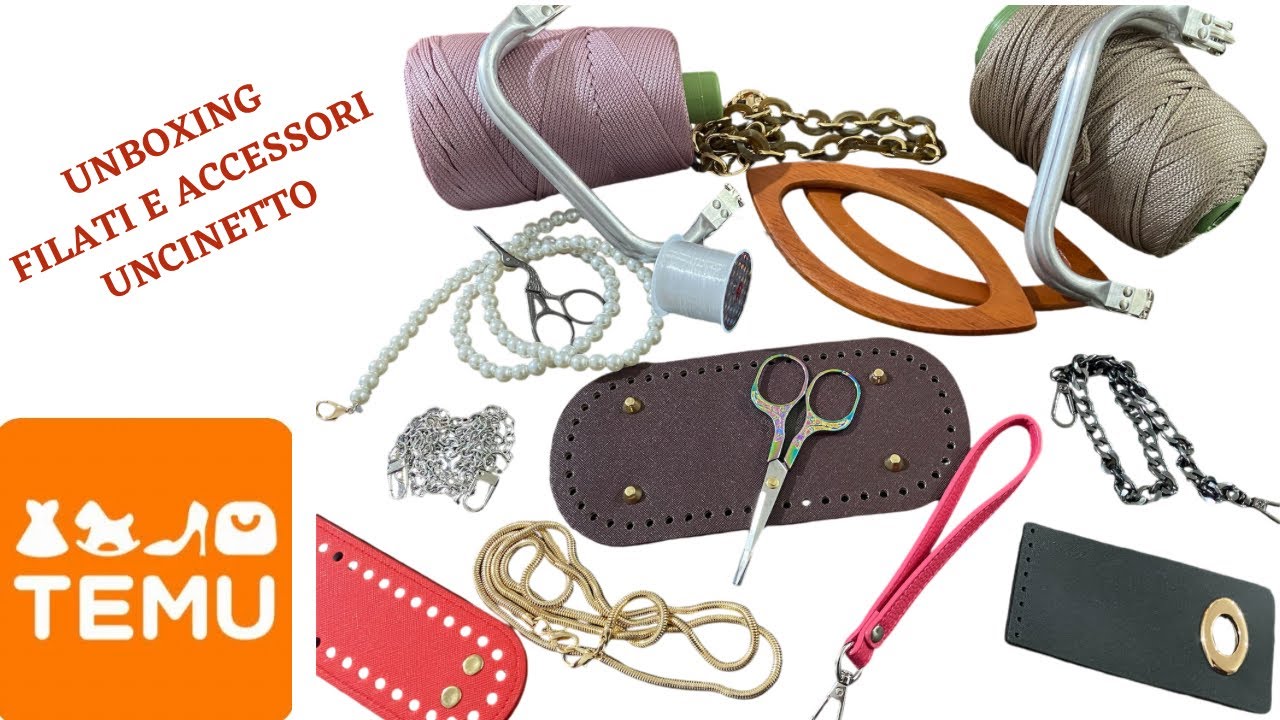 Test dei FILATI e accessori uncinetto Temu più venduti, PACCO DA 130€: cosa ha funzionato e cosa no!