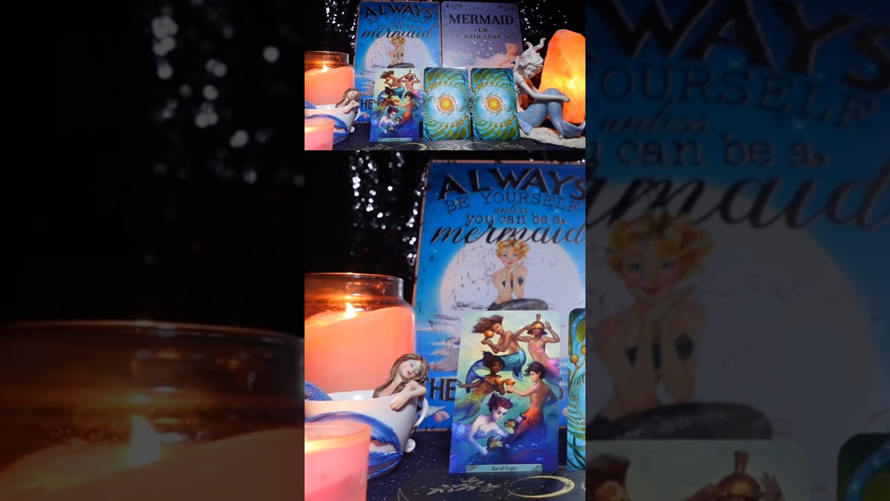 #REFLECTING for #HEALING #mermaidtarot #shadowreading #reflectjournal #reflectivejourney #reflection