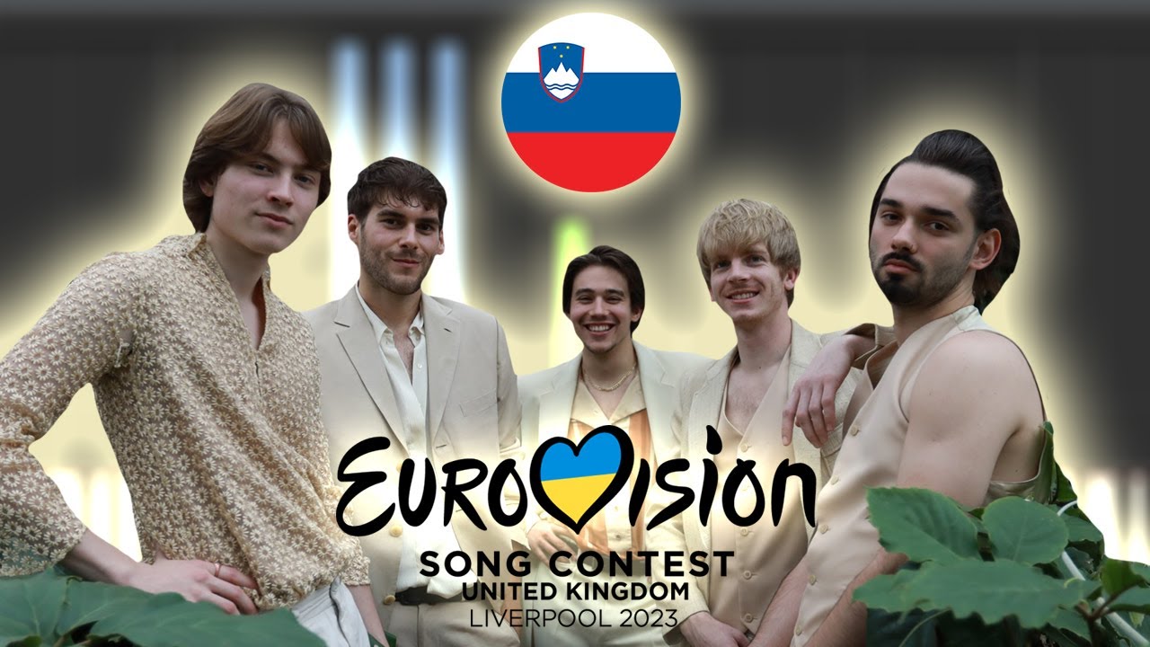 Joker Out - Carpe Diem | Slovenia 🇸🇮  | Eurovision 2023 | Instrumental Piano / Partitura / MIDI