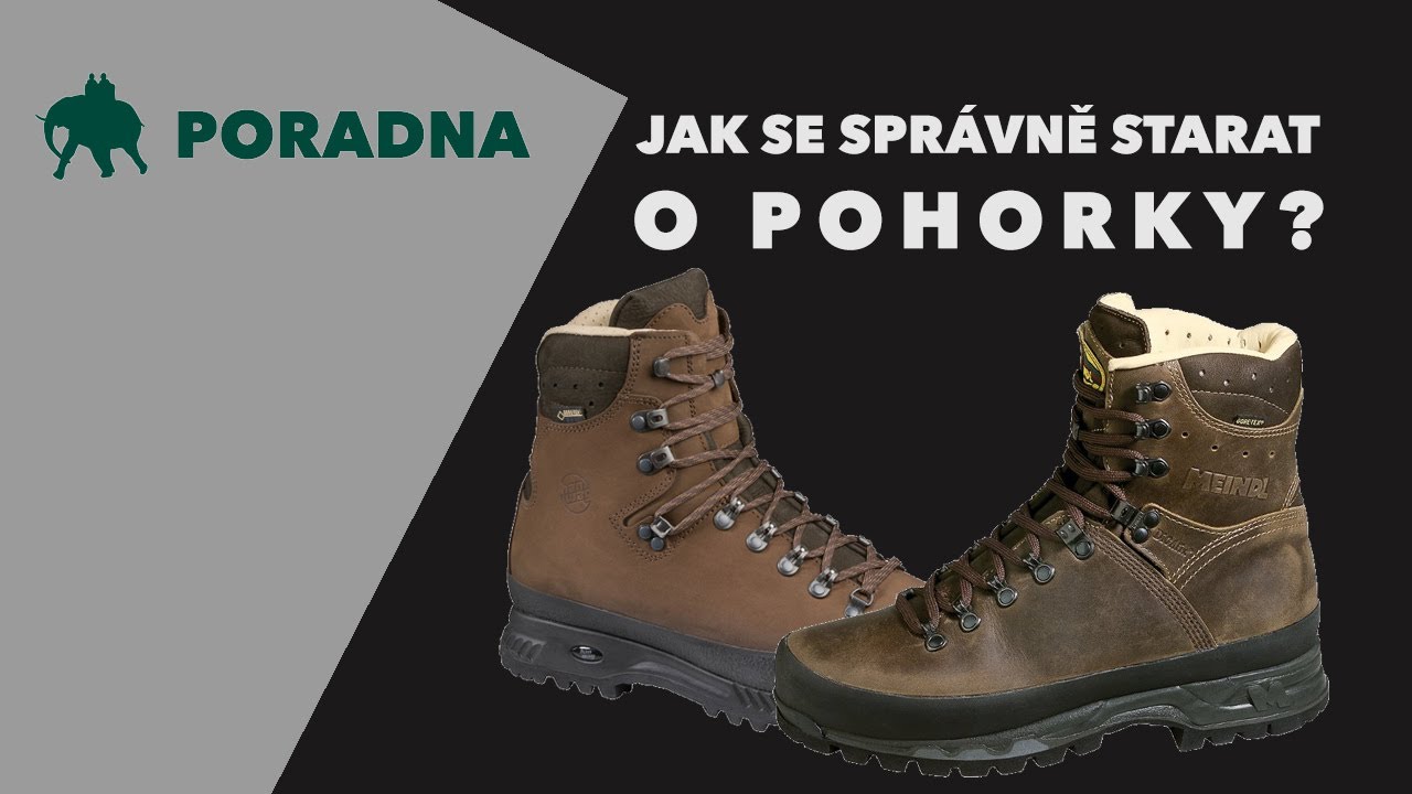 Poradna: Jak se starat o pohorky? | Hanibal.cz