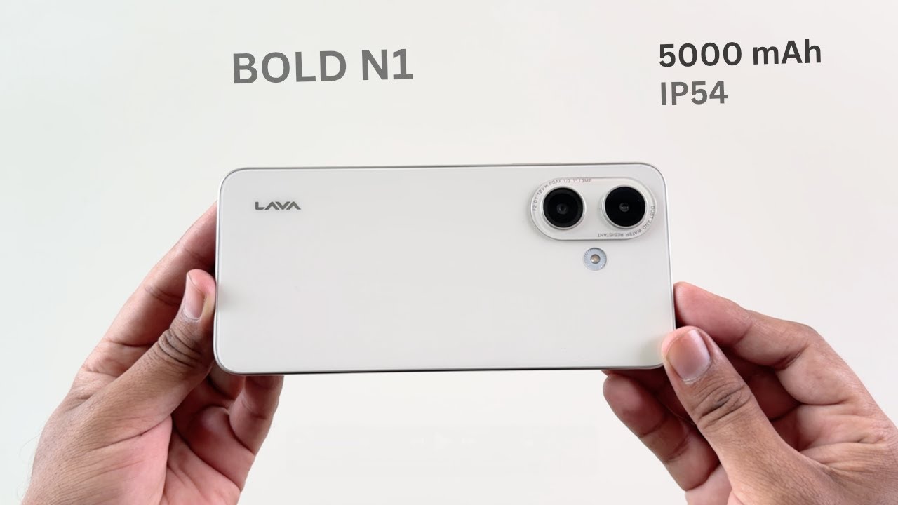 Lava Bold N1 Unboxing and Review | 5000 mAh battery | IP54