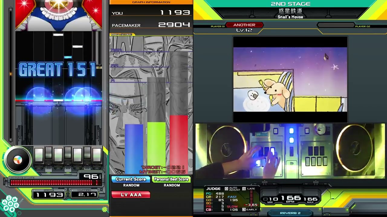 【beatmania IIDX】惑星鉄道 / Snail's House RANDOM-HARD