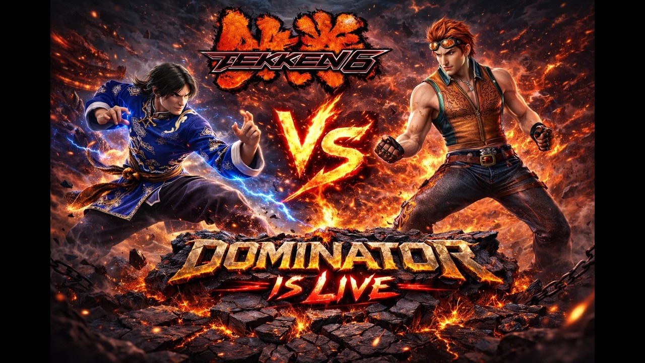 Tekken 6 - LEI ( Wulong )  vs Hwoarang in action mode #tekken7 #tekken #tekken6