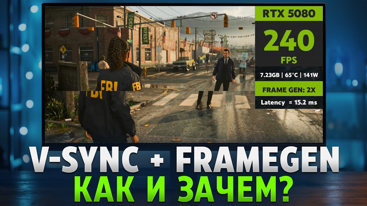 V-Sync + Frame Generation. Если да, то зачем? | V-Sync | Frame Limiter | Reflex