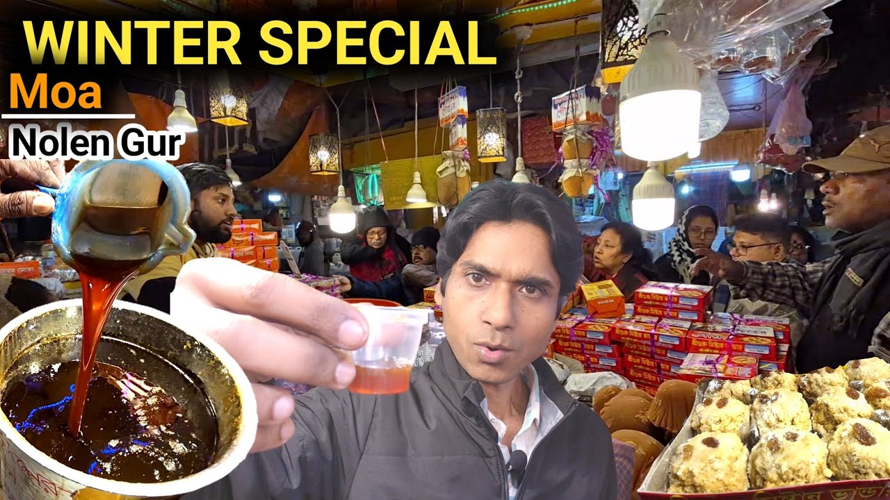 Kolkata’s Biggest Nolen Gur Market | Wholesale & Retail | Sealdah