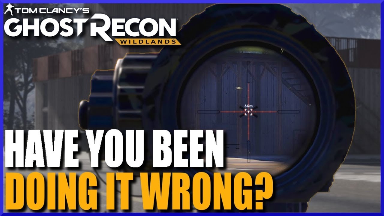 The Correct Way to Aim at Targets in GHOST RECON WILDLANDS