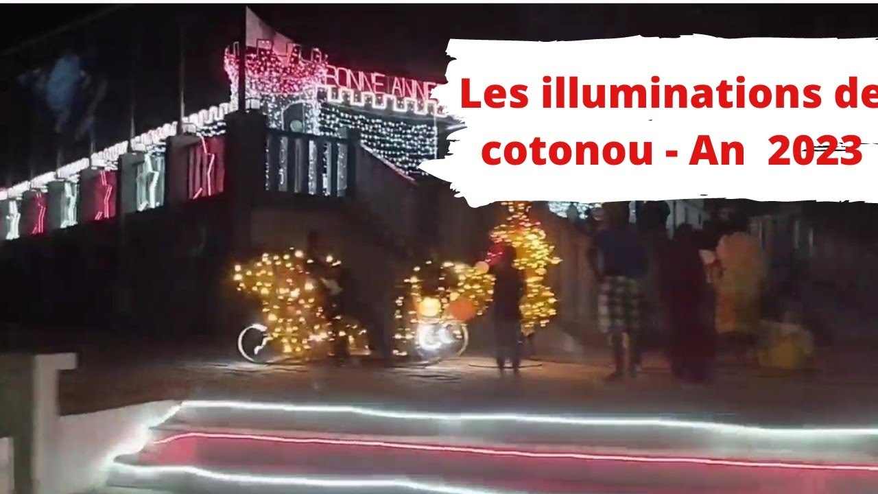 Noël et le Nouvel AN 2023 à Cotonou 2🎉🇧🇯✨