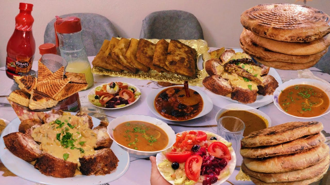 #طاولة_رابع يوم رمضان🌙#وصفات_رمضان متنوعة✅ ❌أرواحو تشوفو شكون عرضت🤔جاعندي ولدي لكبير‼️ربيتوكان#بيبي🥰
