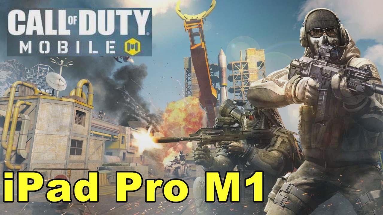 Call of Duty Mobile gameplay and gaming on the 2021 iPad Pro M1
