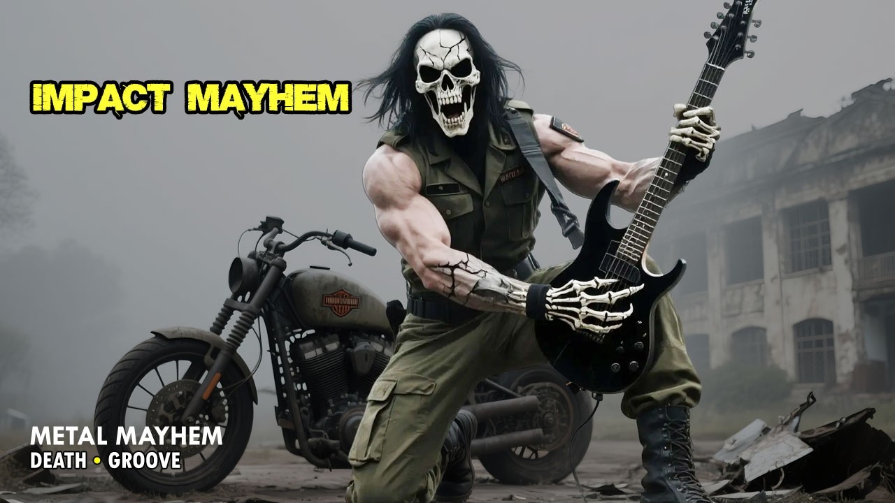Impact Mayhem – Controlled Brutality & Relentless Drums | Death Metal Instrumental Mix