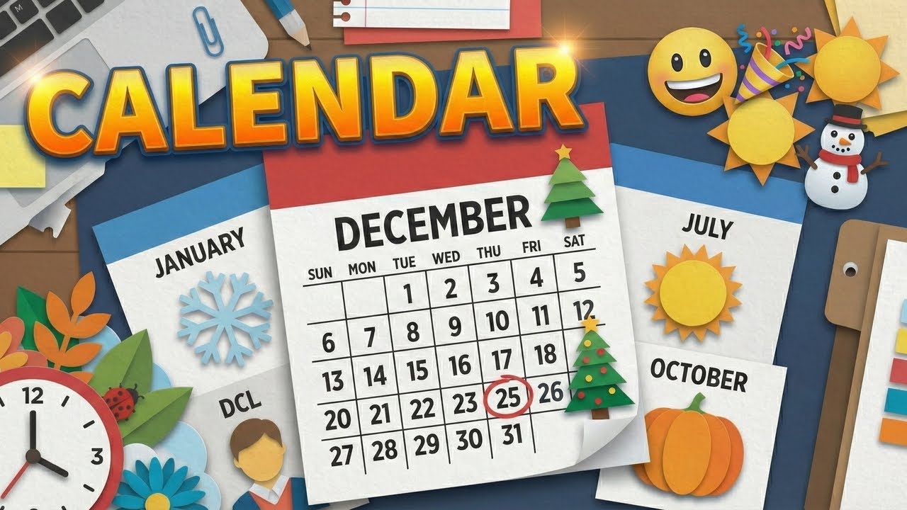 🌟 What Is a Calendar  | Cool Facts for Kids
