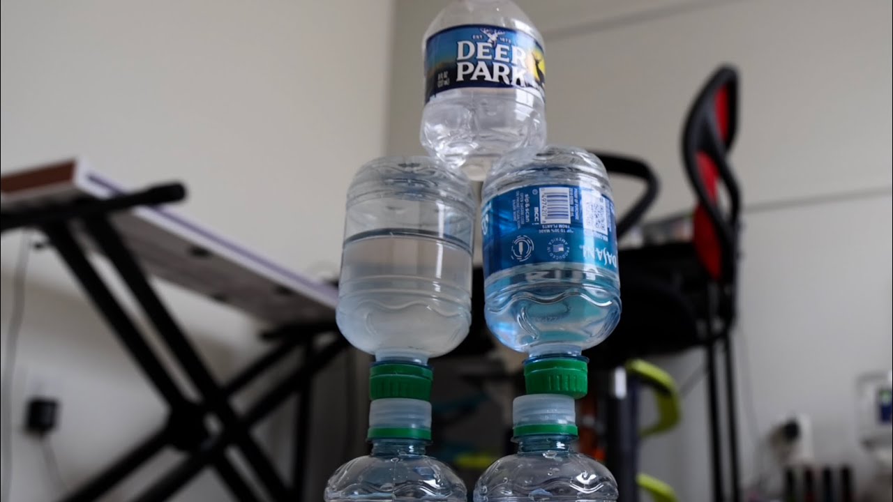 NEVER BEFORE SEEN TRICK SHOTS!!! (Water Bottle Flips 4)