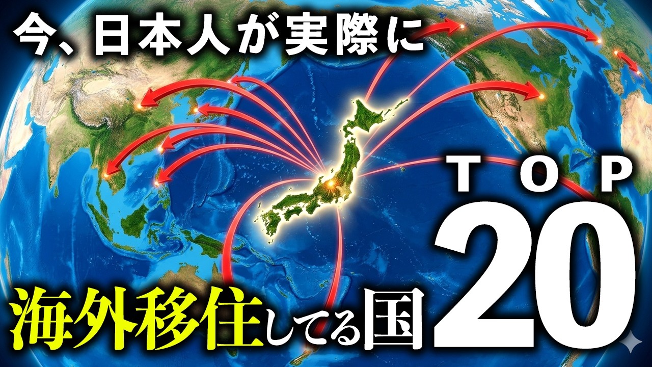 日本人が移住してる国ランキングTOP20！実際の声を聞いてみた