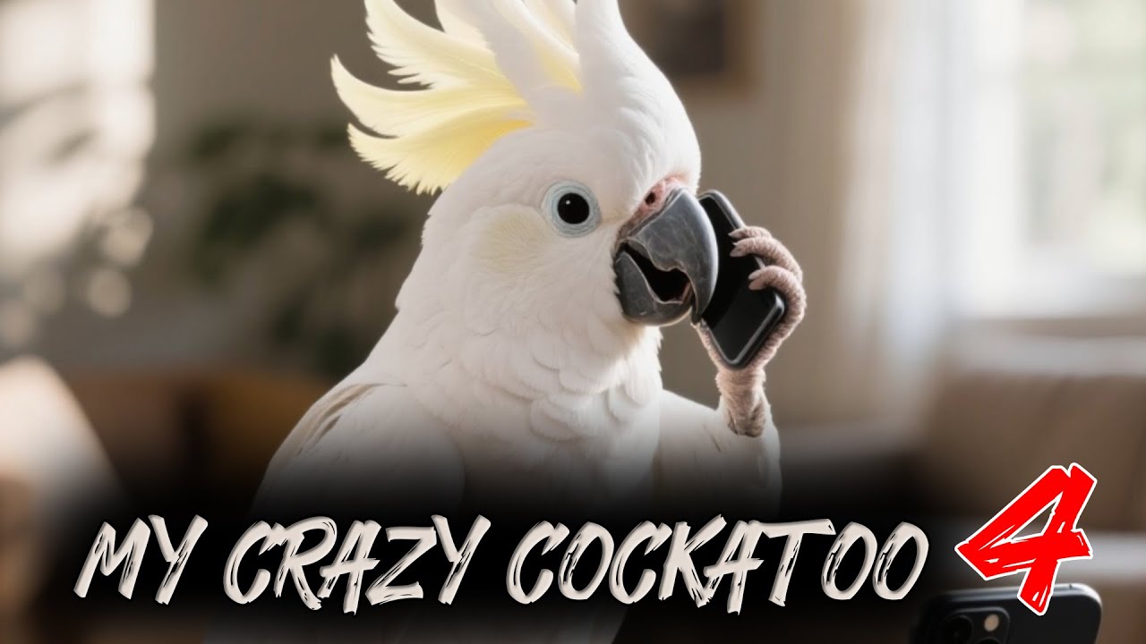 My Crazy Cockatoo 4 &ndash; He Won&rsquo;t Stop Screaming at the Vacuum Cleaner!