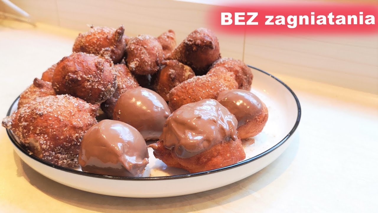 Дрожжевые пончики, выкладываемые ложкой 🍩 #выпечка #пончики #торты #торт #жирныйчетверг