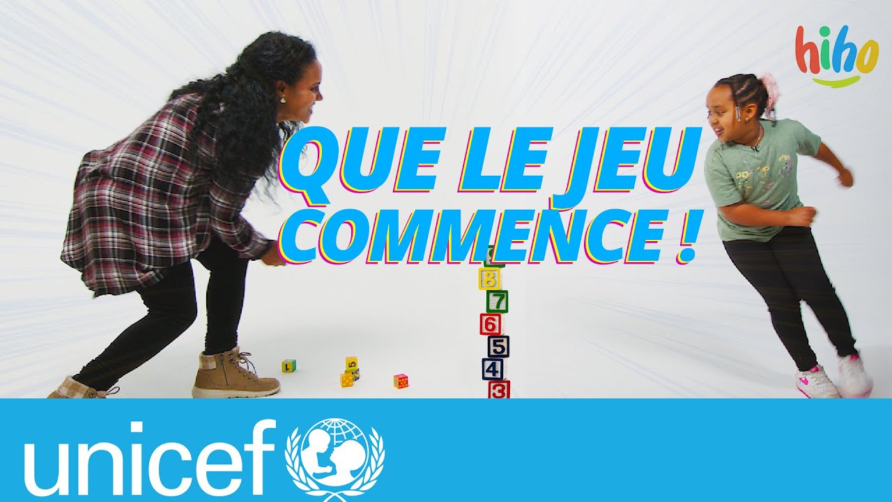 Rediet et sa maman partagent un moment de complicité en jouant | UNICEF