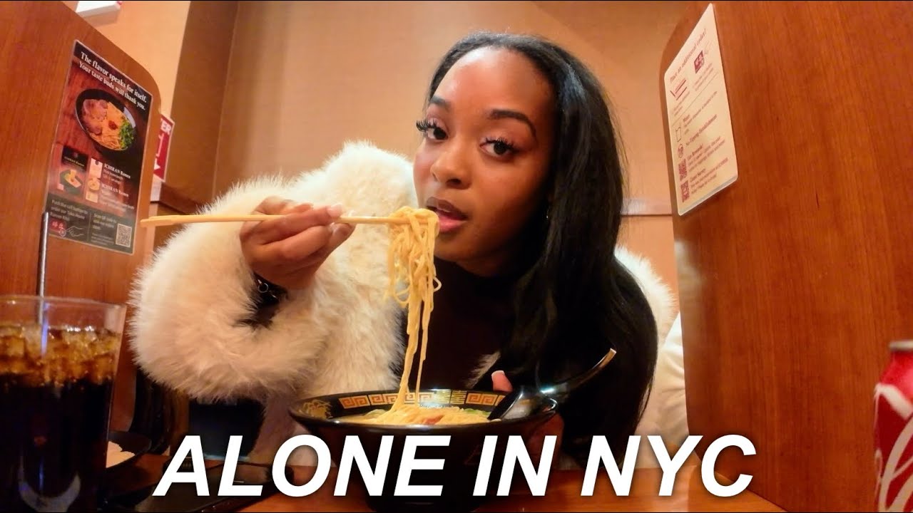 I Took Myself on a Solo Date in NYC (GRWM)