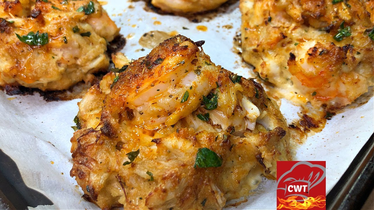 Shrimp Stuffed Crab Cakes Recipe