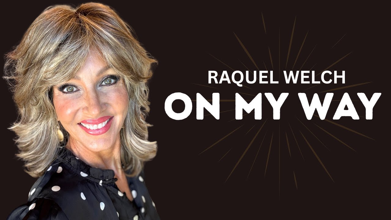 Raquel Welch ON MY WAY|Shaded Cappuccino💖I'M IN LOVE! #wigreview #wigs #wiglover #syntheticwigs