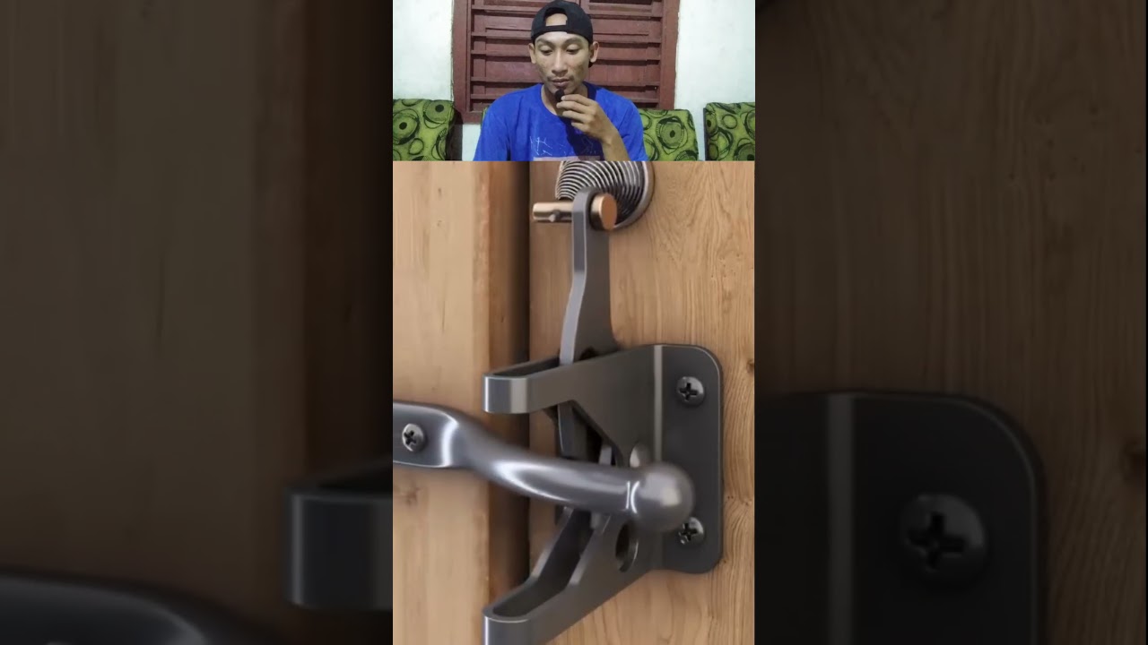 Alat pengunci pintu otomatis #shorts