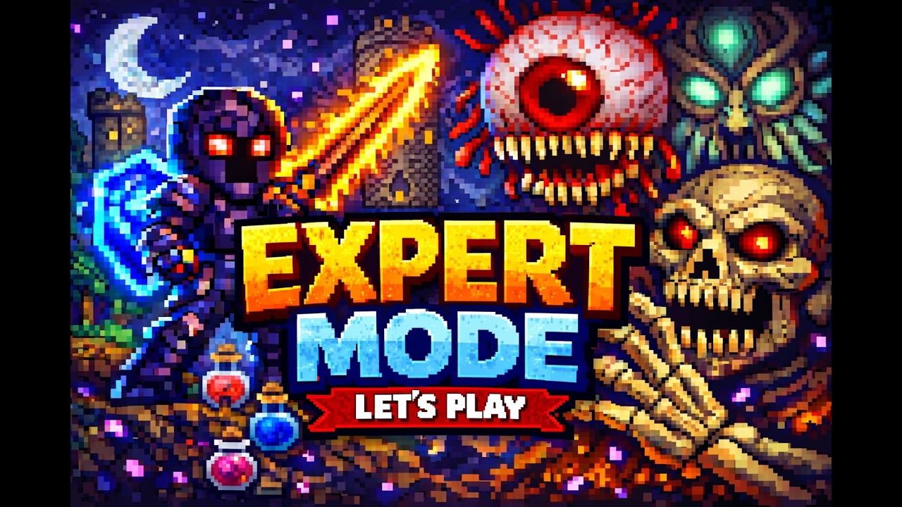 Terraria Expert Mode | Lets Play Ep. 1