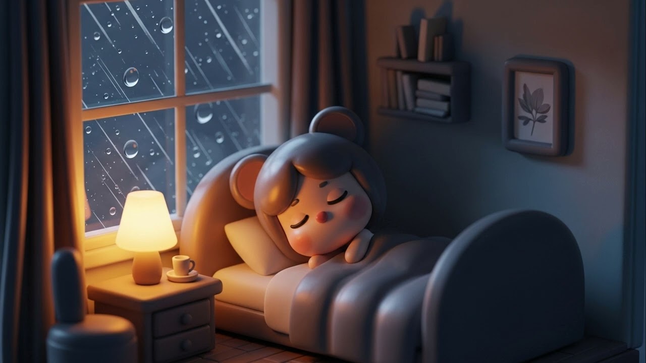 Soft Rainfall 🌧️ Cognitive Shield & Deep Rest [4K]