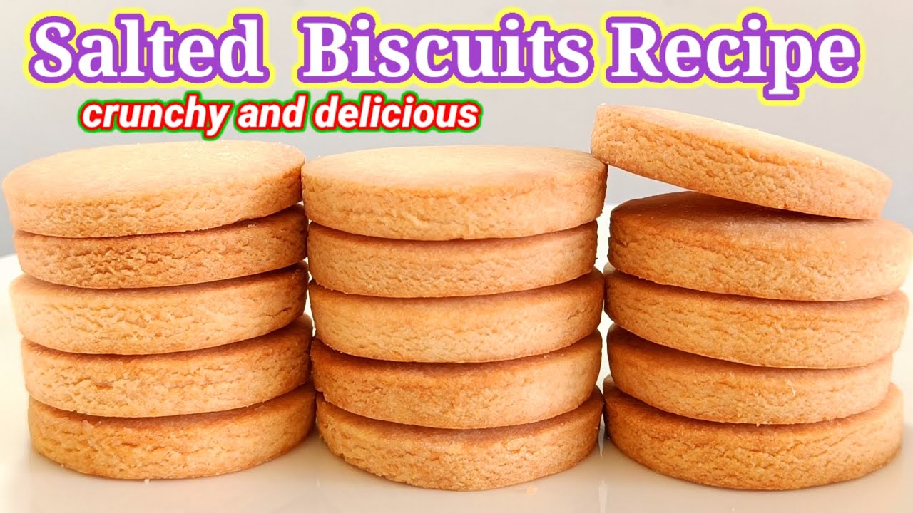 Salted Biscuits recipe | bakery biscuits recipe | cookies recipe