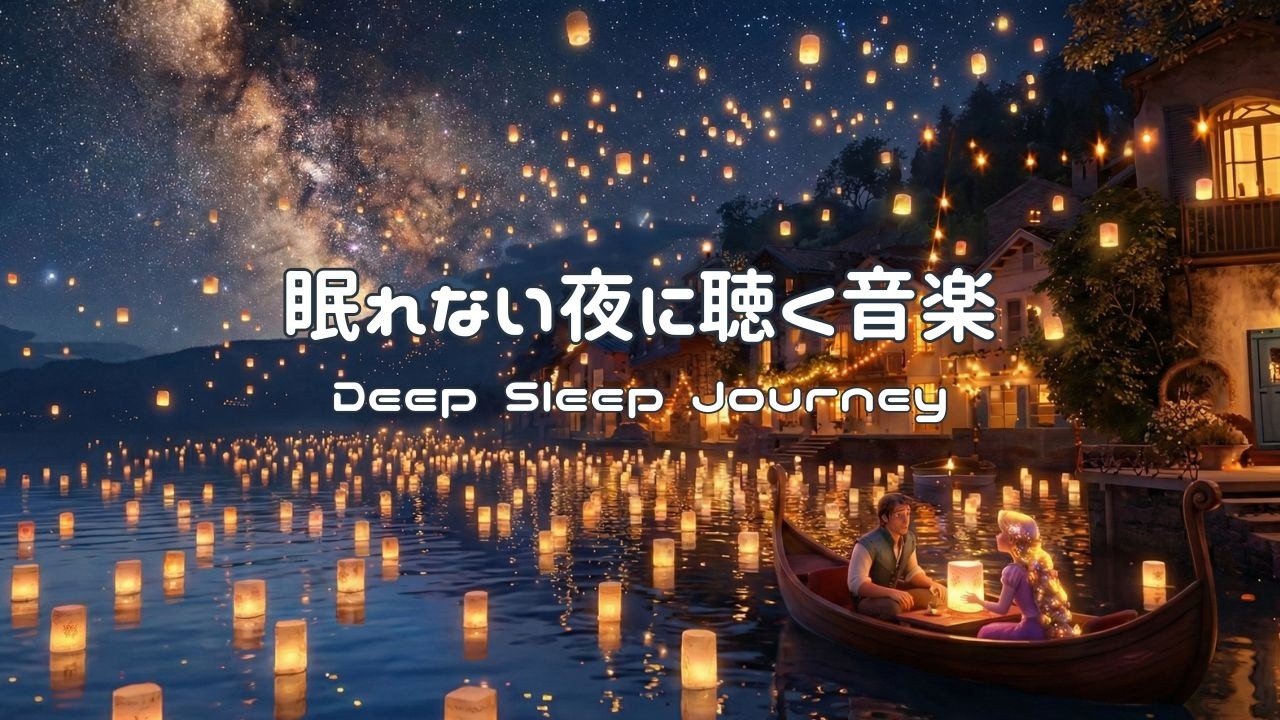 【癒しBGM】眠れない夜に聴く音楽 | Deep Sleep Journey