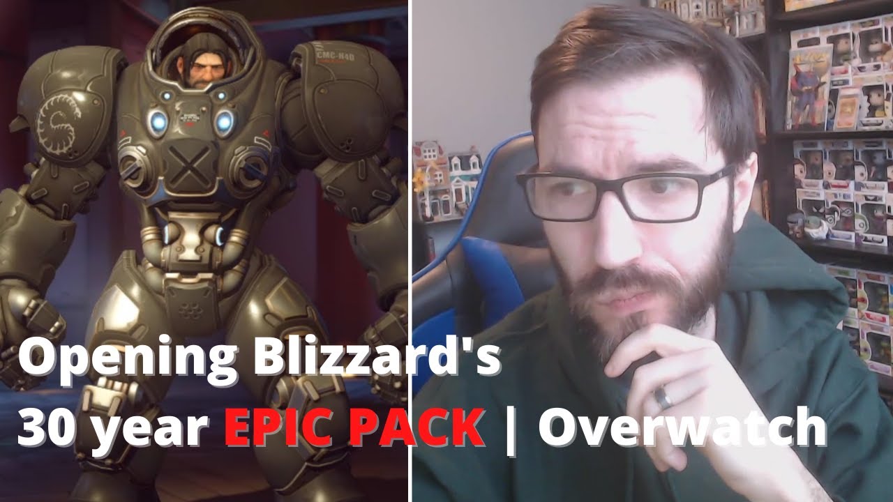Opening Blizzard's 30 year Epic Pack | Overwatch 3 gold loot boxes