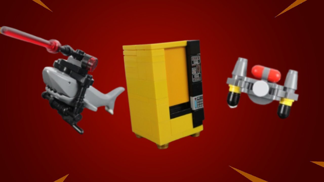 I built MORE Fortnite items that Lego REFUSED to make