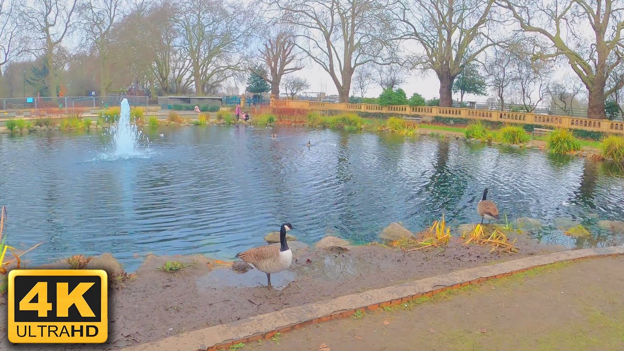London Walk - 4K (Bishops Park)