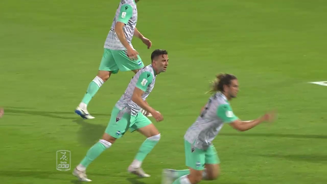 Serie BKT (38 giornata). Pisa-Spal 1-2