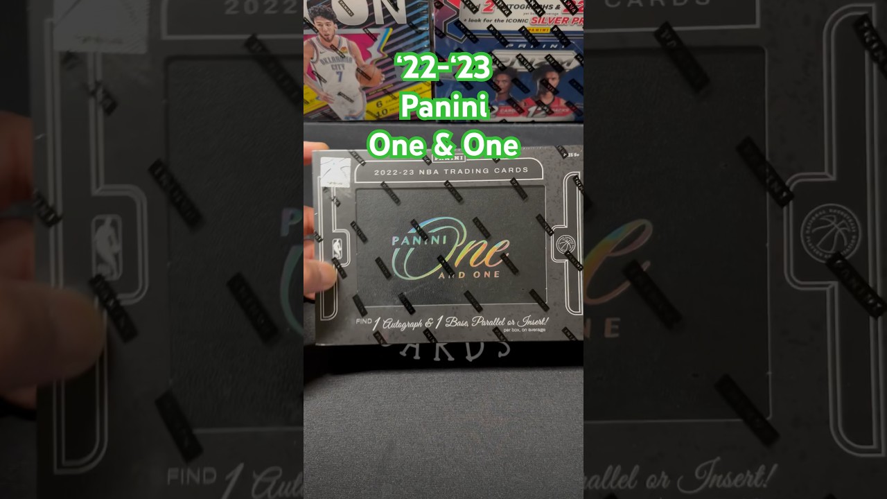 22-23 Panini One & One Basketball!  