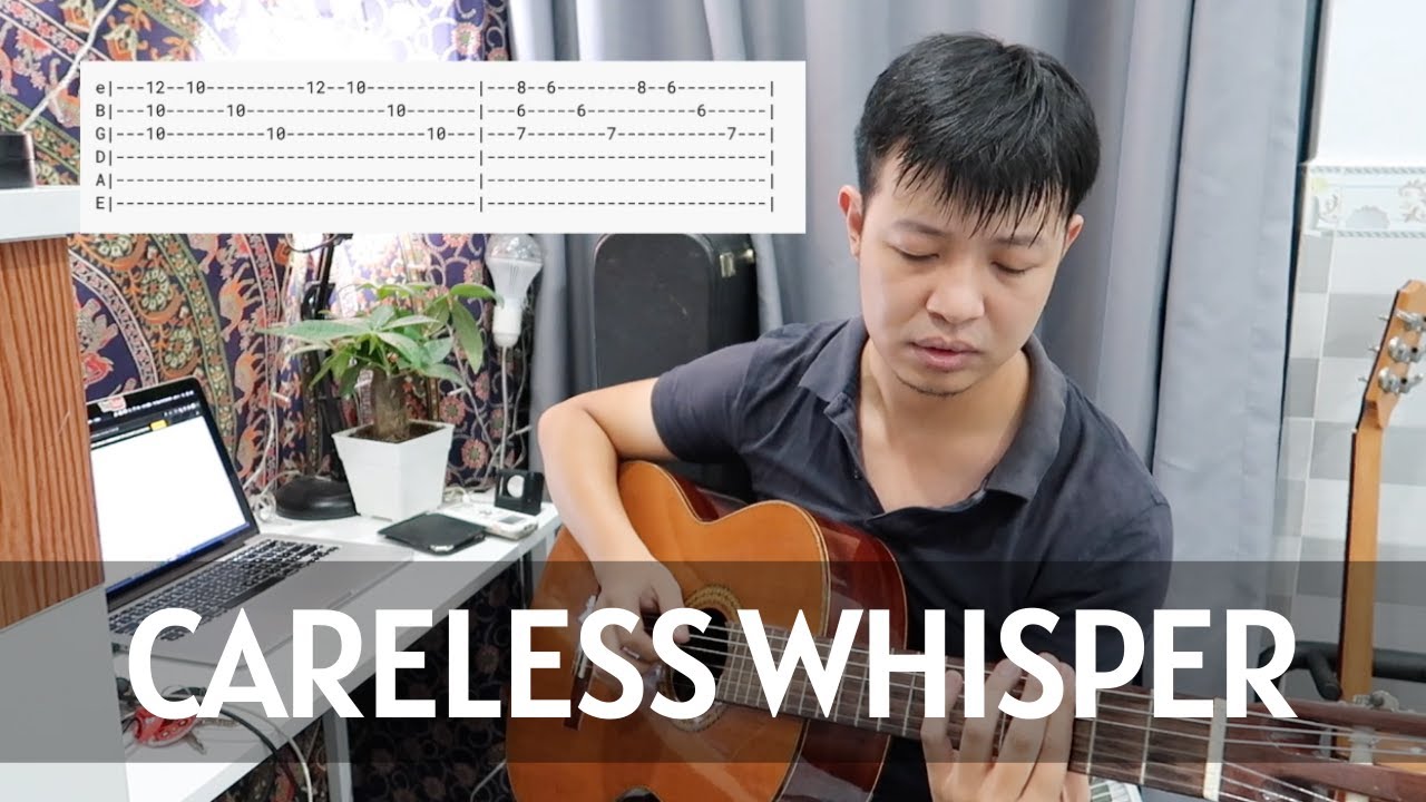 Hướng dẫn guitar CARELESS WHISPER (George Michael) #guitartutorial