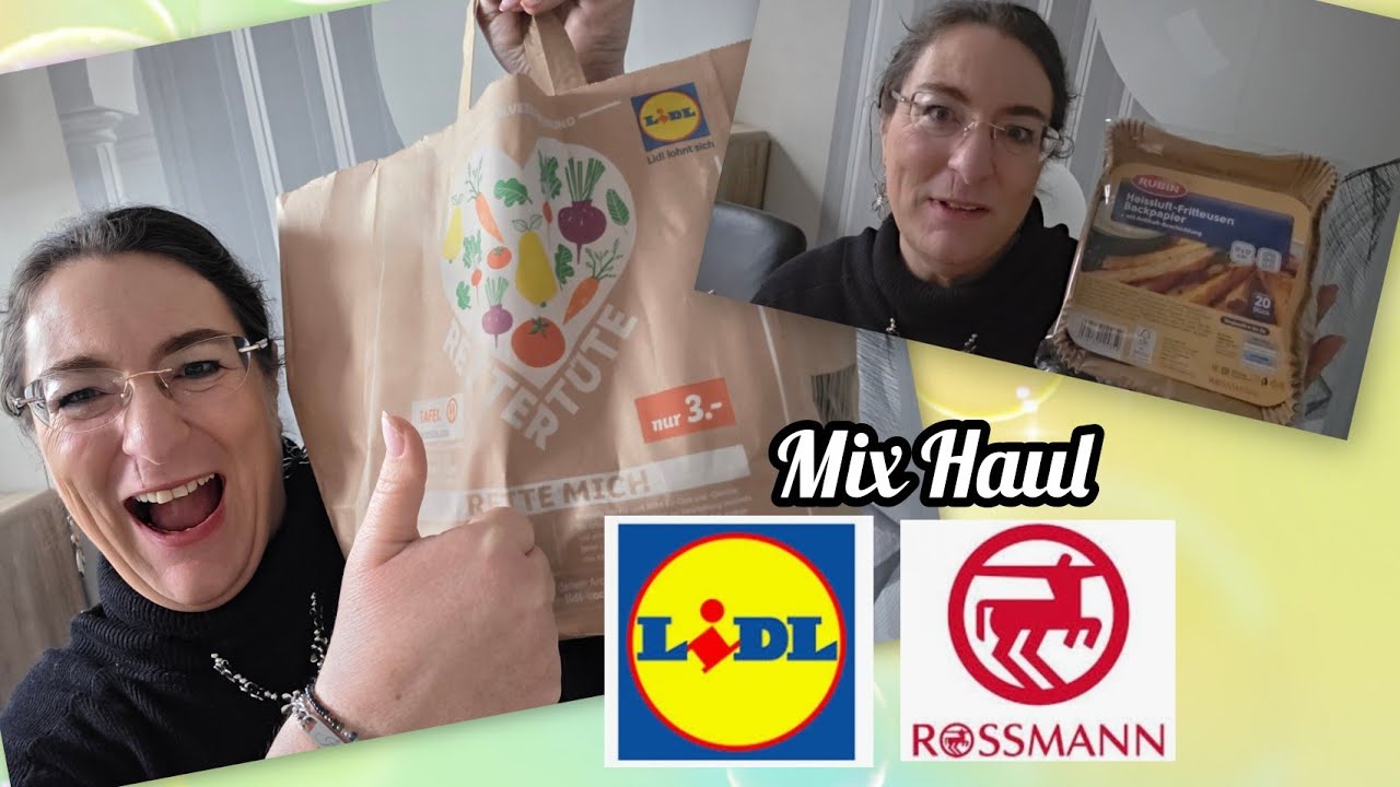 3€ RETTERTÜTE und Mix Haul Lidl und Rossmann 🛍💰🛒