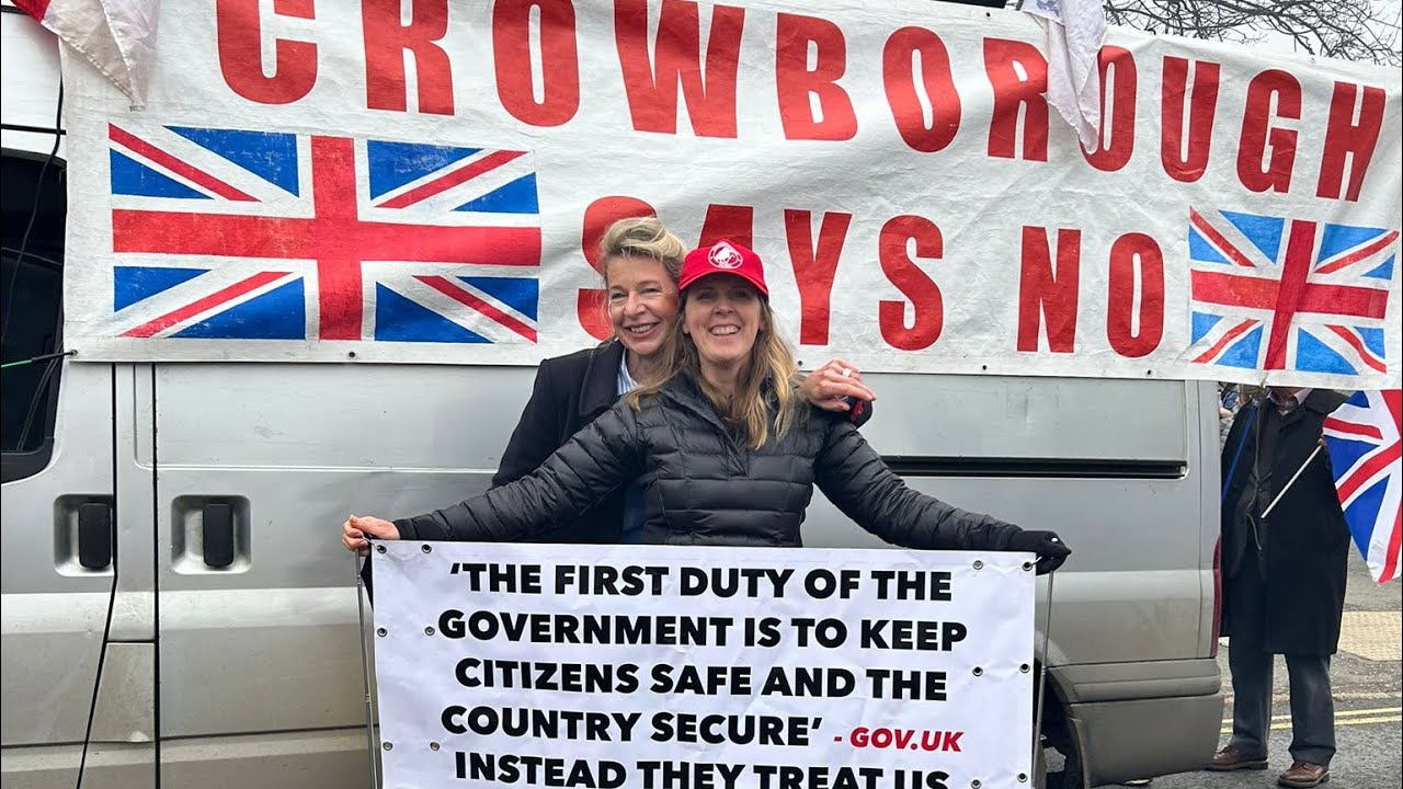 Katie Hopkins - CROWBOROUGH illegals: Full report. Watch for the darling elderly residents