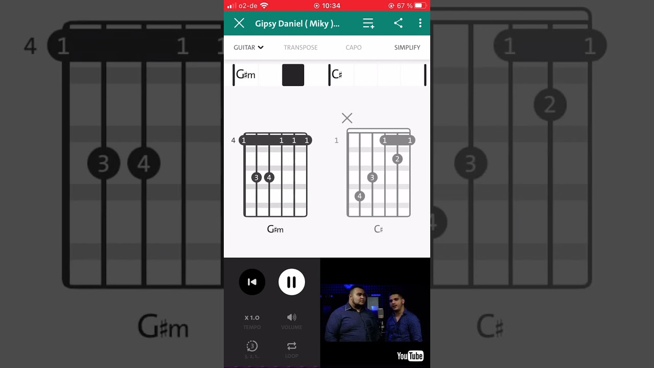 Gipsy Daniel(Miki)&hearts;️srdcovka&hearts;️ (akordy tutorial)#romanegila #gipsymusic