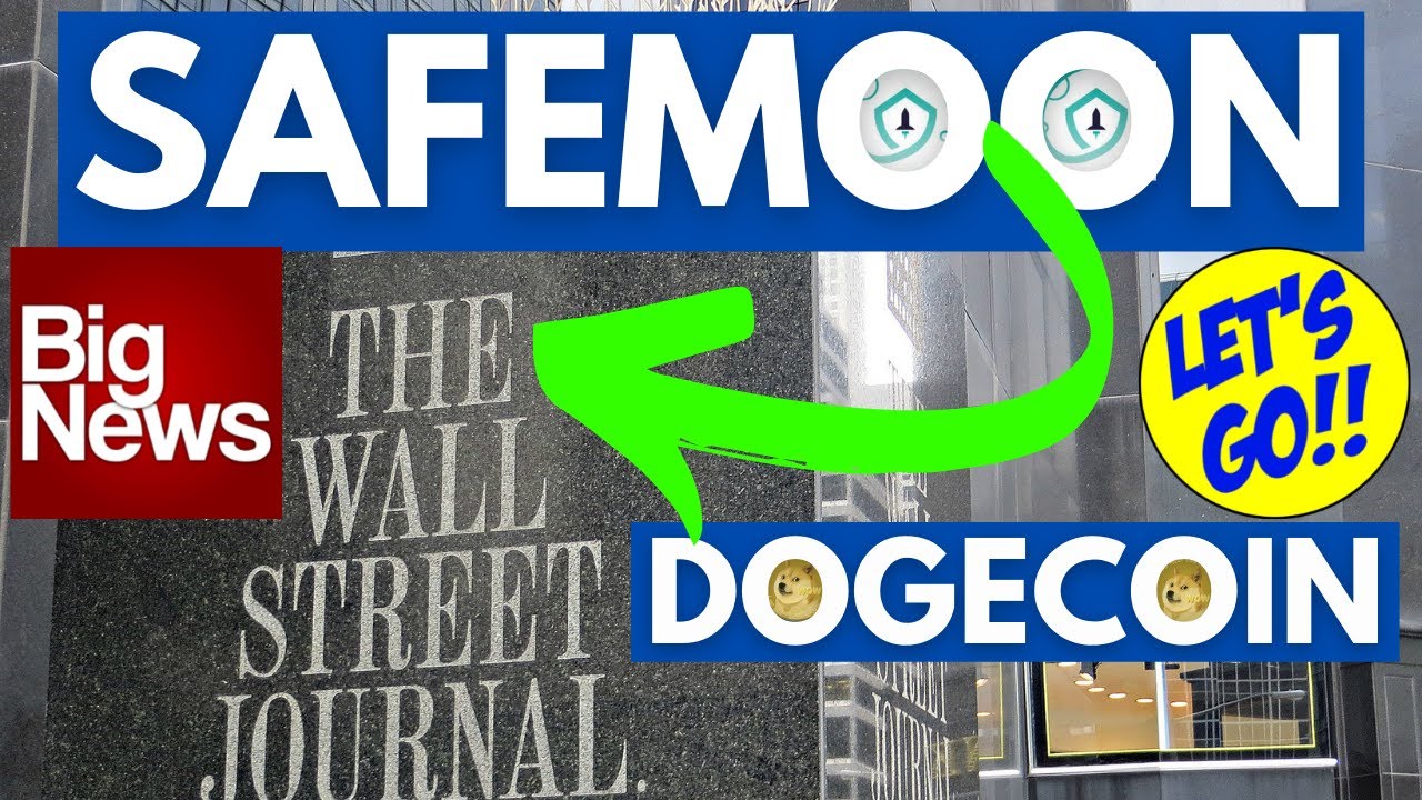 🚀🚀 SAFEMOON IN WALL STREET JOURNAL | 📒🚀#SAFEMOON CRYPTO WINNER 📒🚀SAFE MOON LIVE | #DOGECOIN