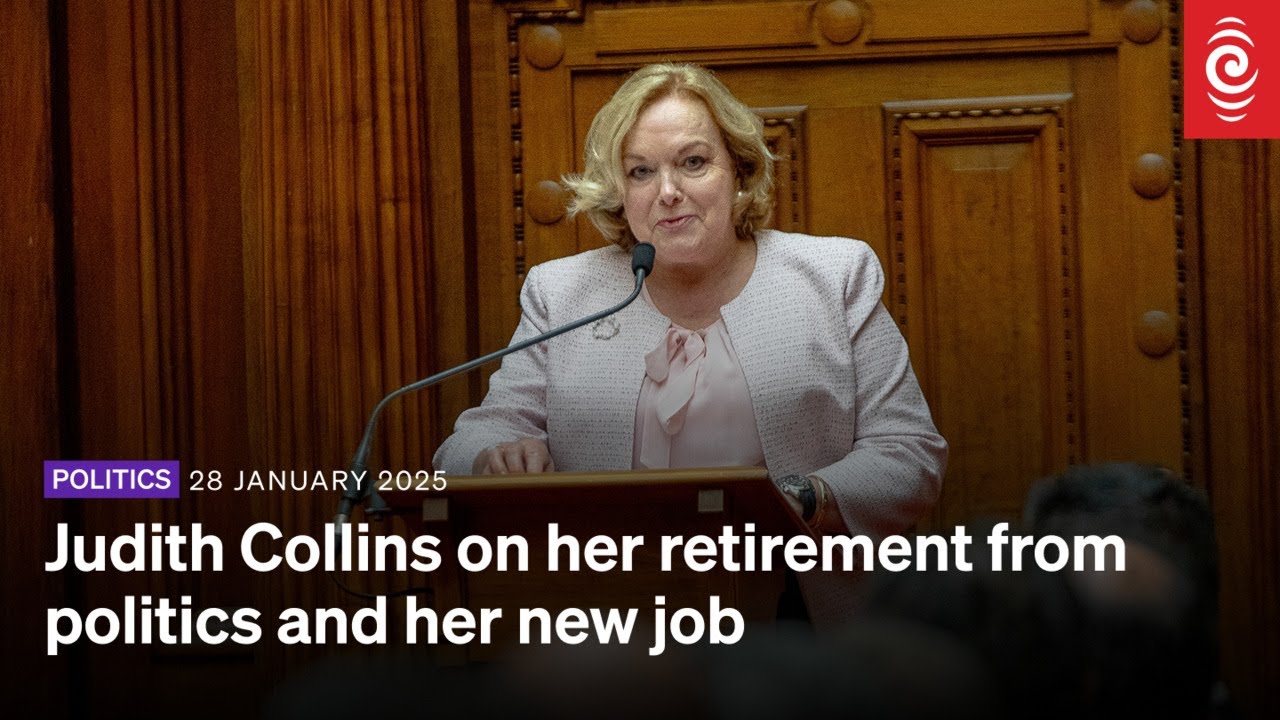National's Judith Collins retires from politics, appointed Law Commission president | RNZ