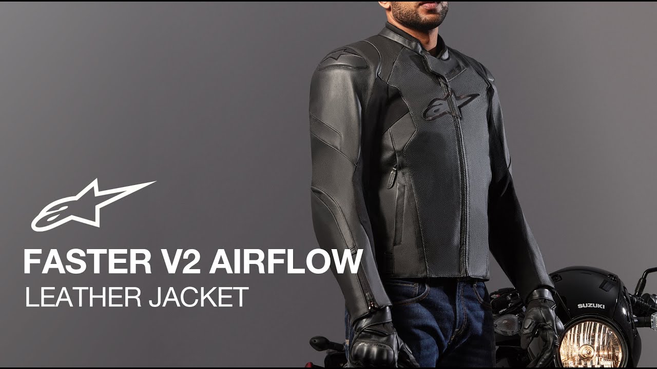 Faster V2 Airflow Leather Jacket