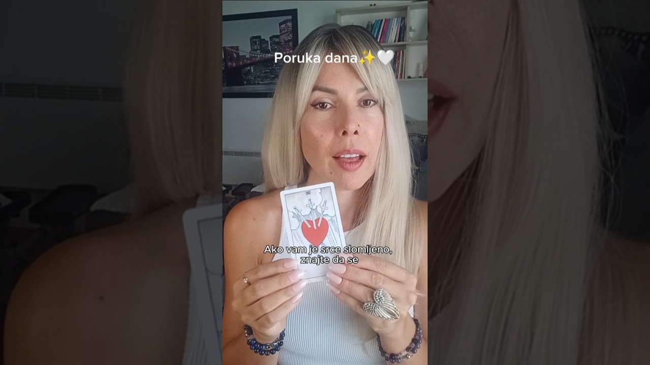 Poruka dana ✨🤍 #tarotkarte #tarottumacenje #tarotcitanje