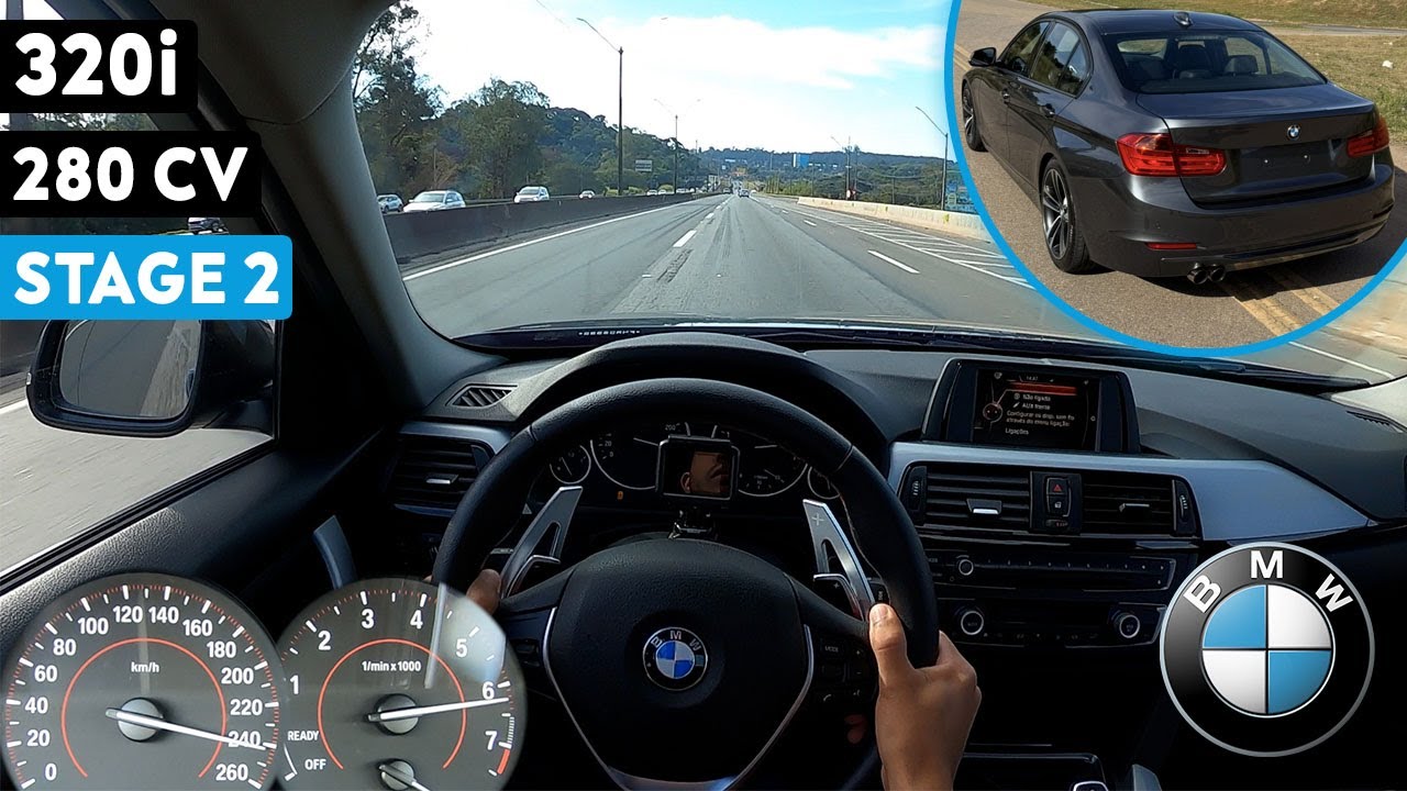 TESTEI A 320i STAGE 2 E ME IMPRESSIONEI COM A FORÇA!