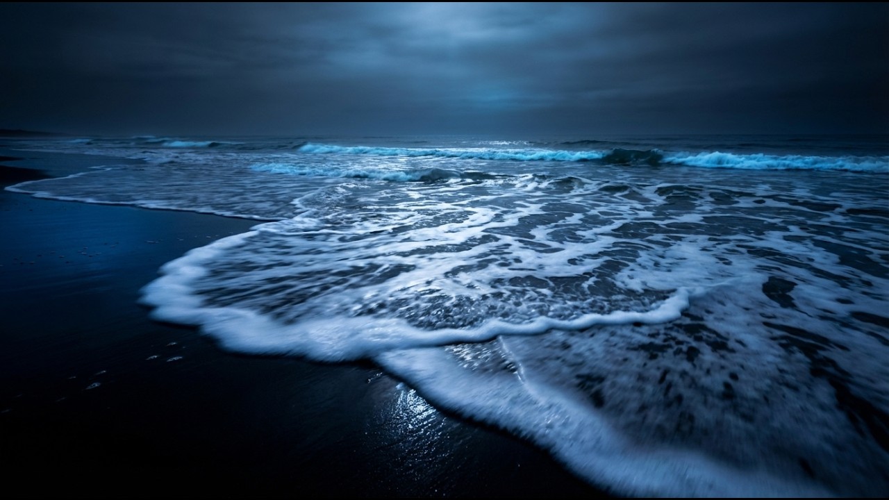Sleep Instantly with Gentle Ocean Waves | Relaxing Nature Sounds for Deep Sleep