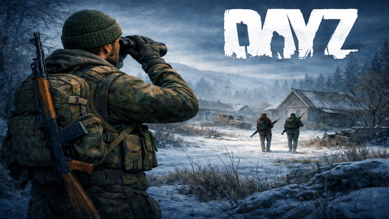 STALKING A DUO Through The FROZEN LANDS Of CHERNARUS! - DayZ (Movie)