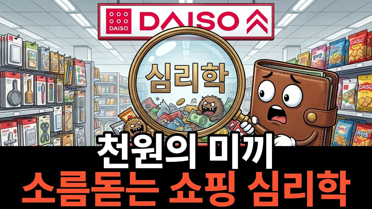 왜 다이소만 가면 시간과 돈의 감각이 사라질까? (심리적 분석)